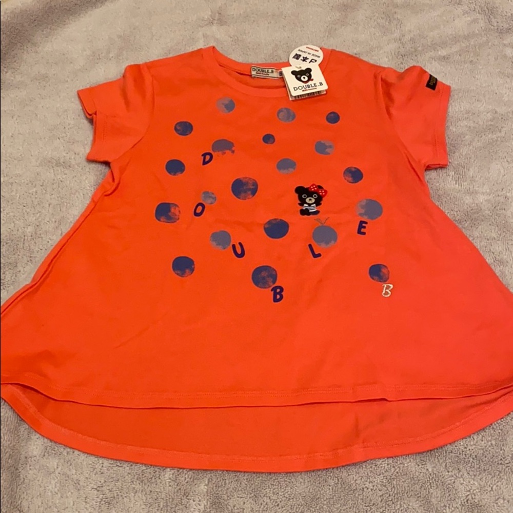 Mikihouse girls tshirt